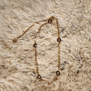 Michael Kors Medallion Chain Belt